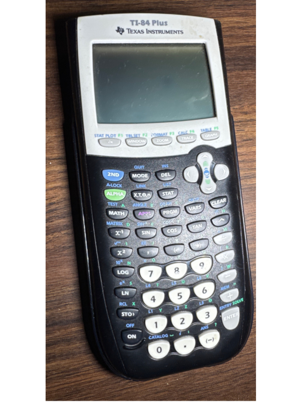 Texas Instruments TI-84 Plus Graphing Calculator One Size Black Grey